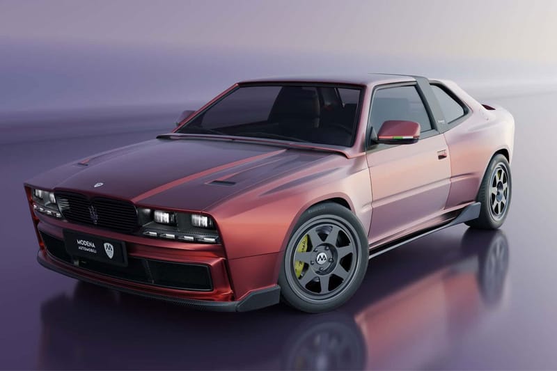 Modena Automobili представляет проект MA-01: обновленный Maserati Biturbo-Shamal