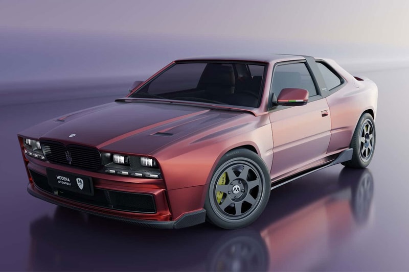 Modena Automobili Project MA 01 Maserati Biturbo Shamal Restomod Info