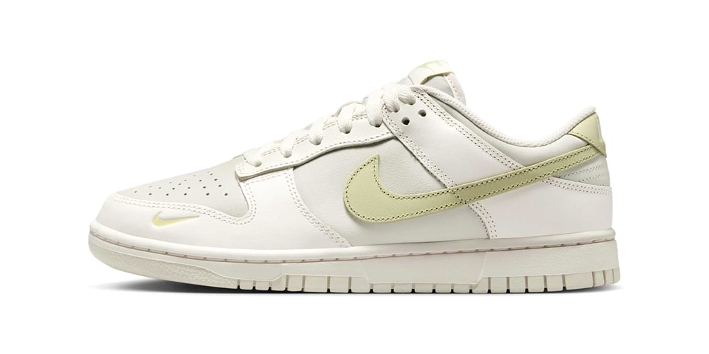 The Nike Dunk Low Surfaces in “Phantom/Olive Aura”