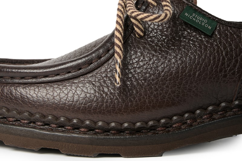 Studio Nicholson x Paraboot Michael Shoe Release Info