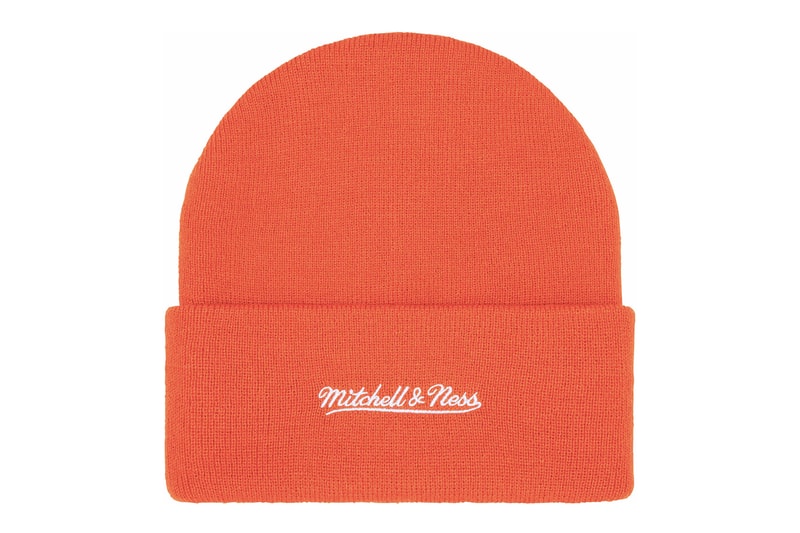 Supreme x Mitchell & Ness NCAA Collaboration Georgetown Hoyas, Miami Hurricanes, North Carolina Tar Heels and Syracuse Orange jacket hockey jersey hooded sweatshirt short beanie