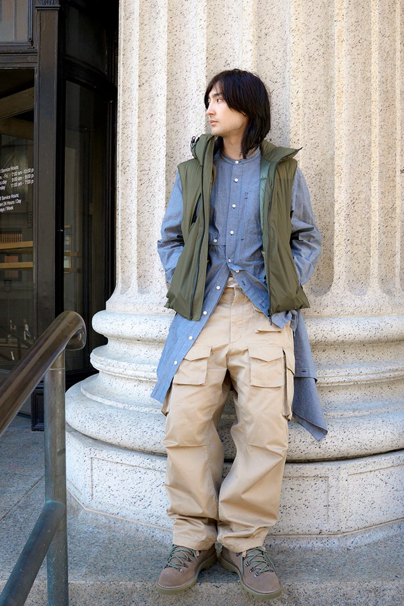 Nanga Continues its Momentum with Third Engineered Garments Collab release info fashion collection drop puffer jacket outerwear down jacket outdoor