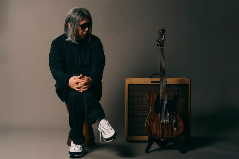 fragment design fender telecaster guitar special limited edition capsule collection apparel launch details
