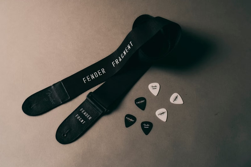 fragment design fender telecaster guitar special limited edition capsule collection apparel launch details
