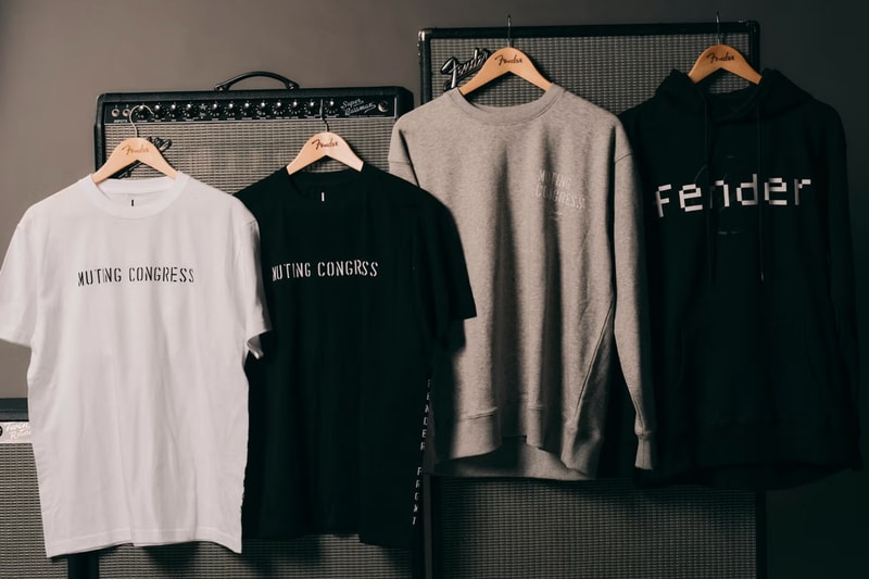 fragment design fender telecaster guitar special limited edition capsule collection apparel launch details