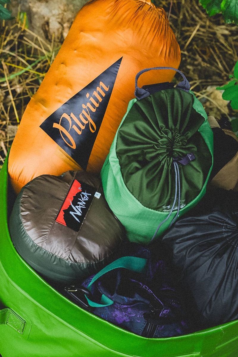 The Nanga x Pilgrim Surf and Supply Parka Is Puffy and Packable lookbook collab release info price