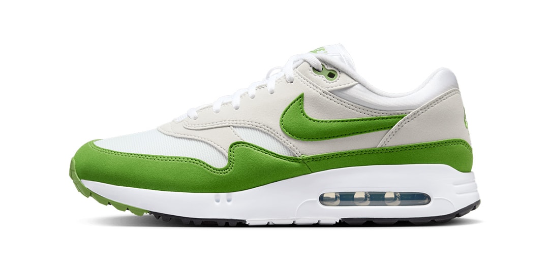 The Nike Air Max 1 Golf Chlorophyll Longs for Warmer Days