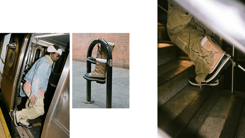 Justin Boone Takes the SOREL Caribou All-Terrain Boot for a New York City Adventure