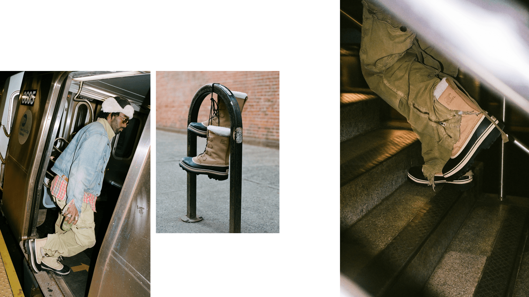 Justin Boone Takes the SOREL Caribou All-Terrain Boot for a New York City Adventure