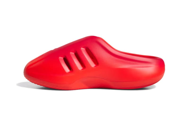 adidas Adifom IIInfinity Slides “Victory Red” JI4552 Release Info