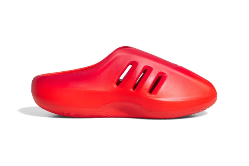 adidas Adifom IIInfinity Slides “Victory Red” JI4552 Release Info