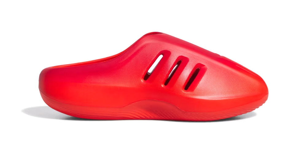 The adidas Adifom IIInfinity Slides Emerges in “Victory Red”