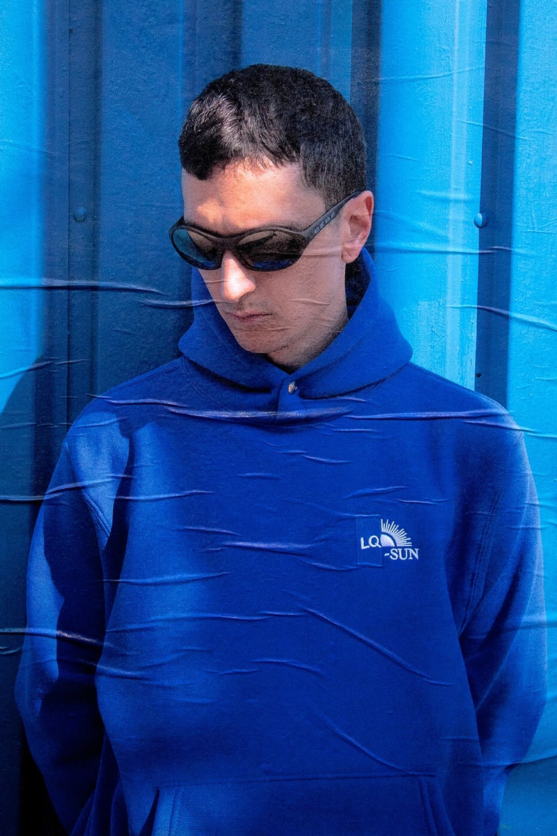 blue sun record store lqqk look studios collaboration camber sweatshirt camo bag hat t-shirt official release date info photos price store list buying guide