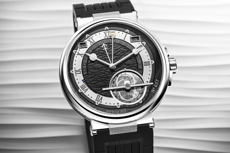 Breguet Marine Tourbillon Équation Marchante 5887 Release Platinum perpetual calendar tourbillon 581DPE caliber Info