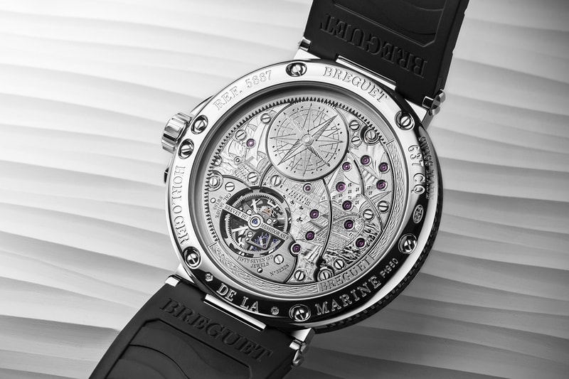 Breguet Marine Tourbillon Équation Marchante 5887 Release Platinum perpetual calendar tourbillon 581DPE caliber Info