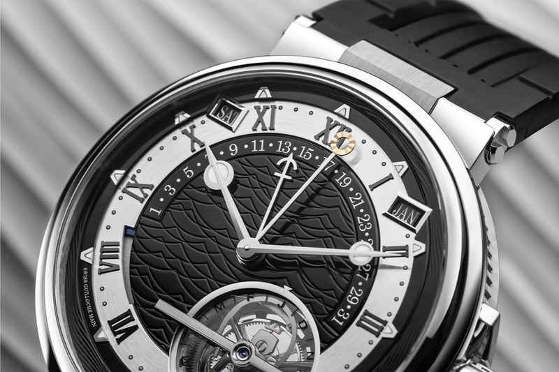 Breguet Marine Tourbillon Équation Marchante 5887 Release Platinum perpetual calendar tourbillon 581DPE caliber Info