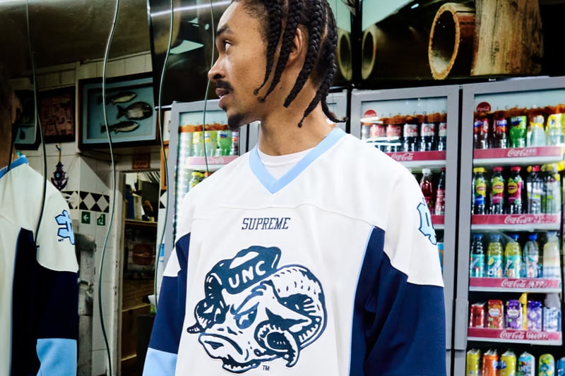 8 Drops You Don't Want to Miss This Week Supreme palace mitchell & ness kith salehe bembury new york knicks spunge mutsu noah barbour born x raised acne studios moomin dime