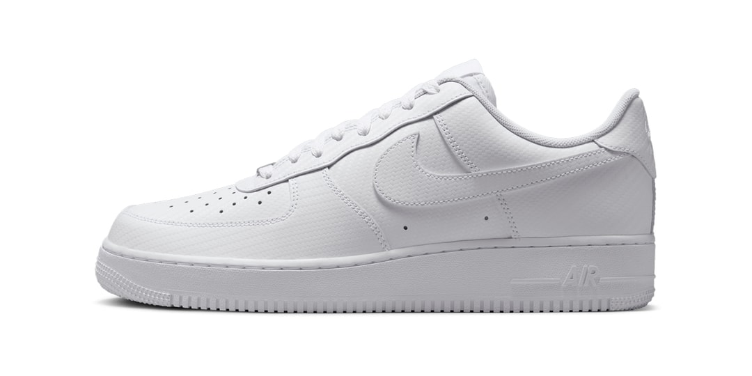 Nike Presents the Air Force 1 Low in "White Carbon Fiber"