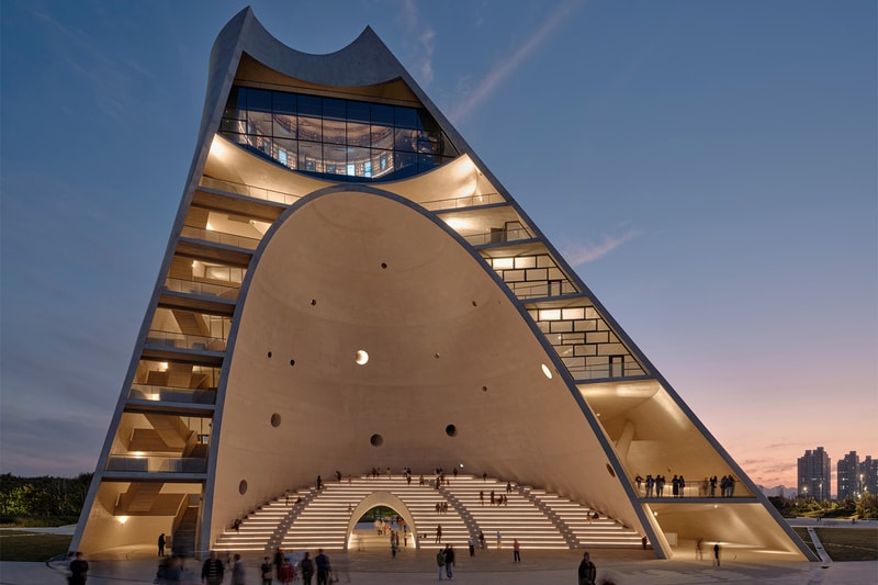 Open Architecture's Conical Concrete "Sun Tower" is Inspired by Sun Worshipping