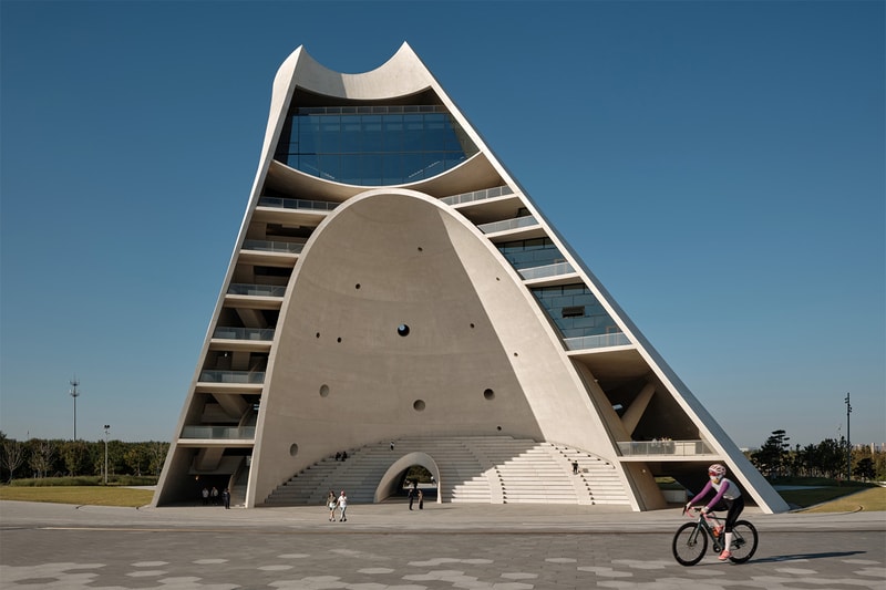 Open Architecture's Conical Concrete "Sun Tower" is Inspired by Sun Worshipping