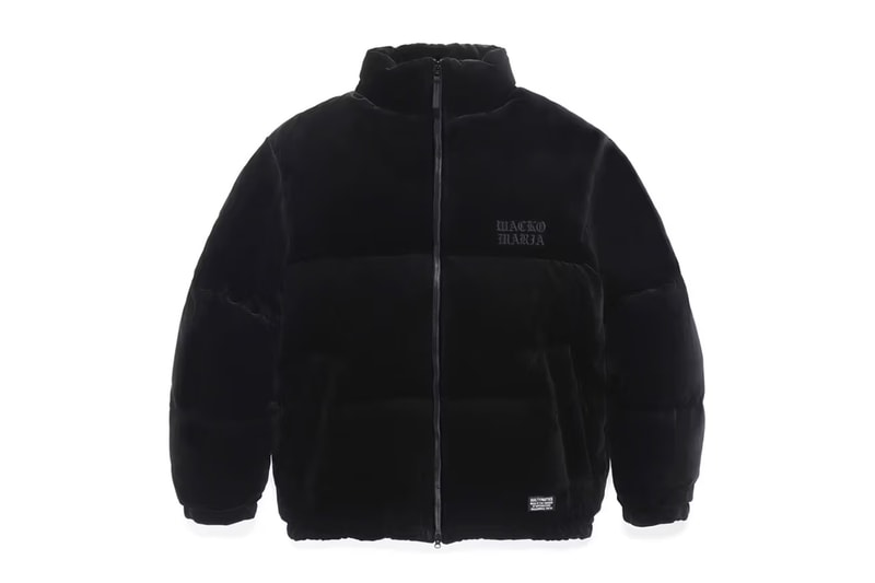 WACKO MARIA x Nanga Team up For a Cozy Outerwear Capsule puffer down jackets neck scarfs subu footwear gloves 