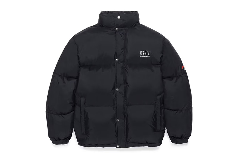 WACKO MARIA x Nanga Team up For a Cozy Outerwear Capsule puffer down jackets neck scarfs subu footwear gloves 