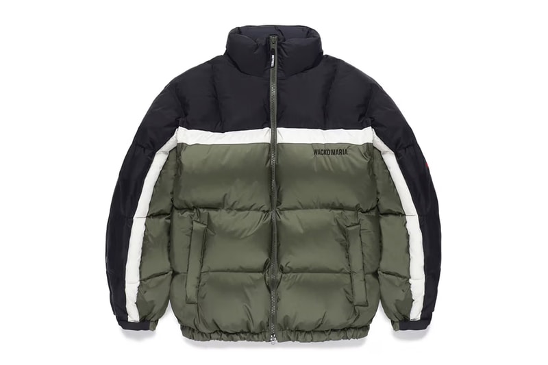 WACKO MARIA x Nanga Team up For a Cozy Outerwear Capsule puffer down jackets neck scarfs subu footwear gloves 