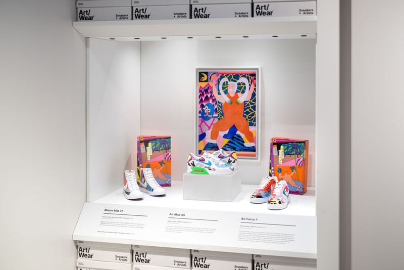 Bata Shoe Museum Art/Wear Sneakers Artists Exhibition Toronto Art Artists