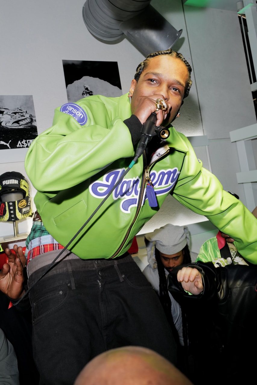 A$AP Rocky Is Shaking Up the Room With PUMA Formula 1 Partnership Collaboration Collection Interview