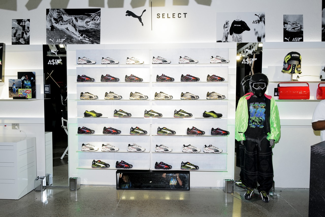 A$AP Rocky Is Shaking Up the Room With PUMA Formula 1 Partnership Collaboration Collection Interview