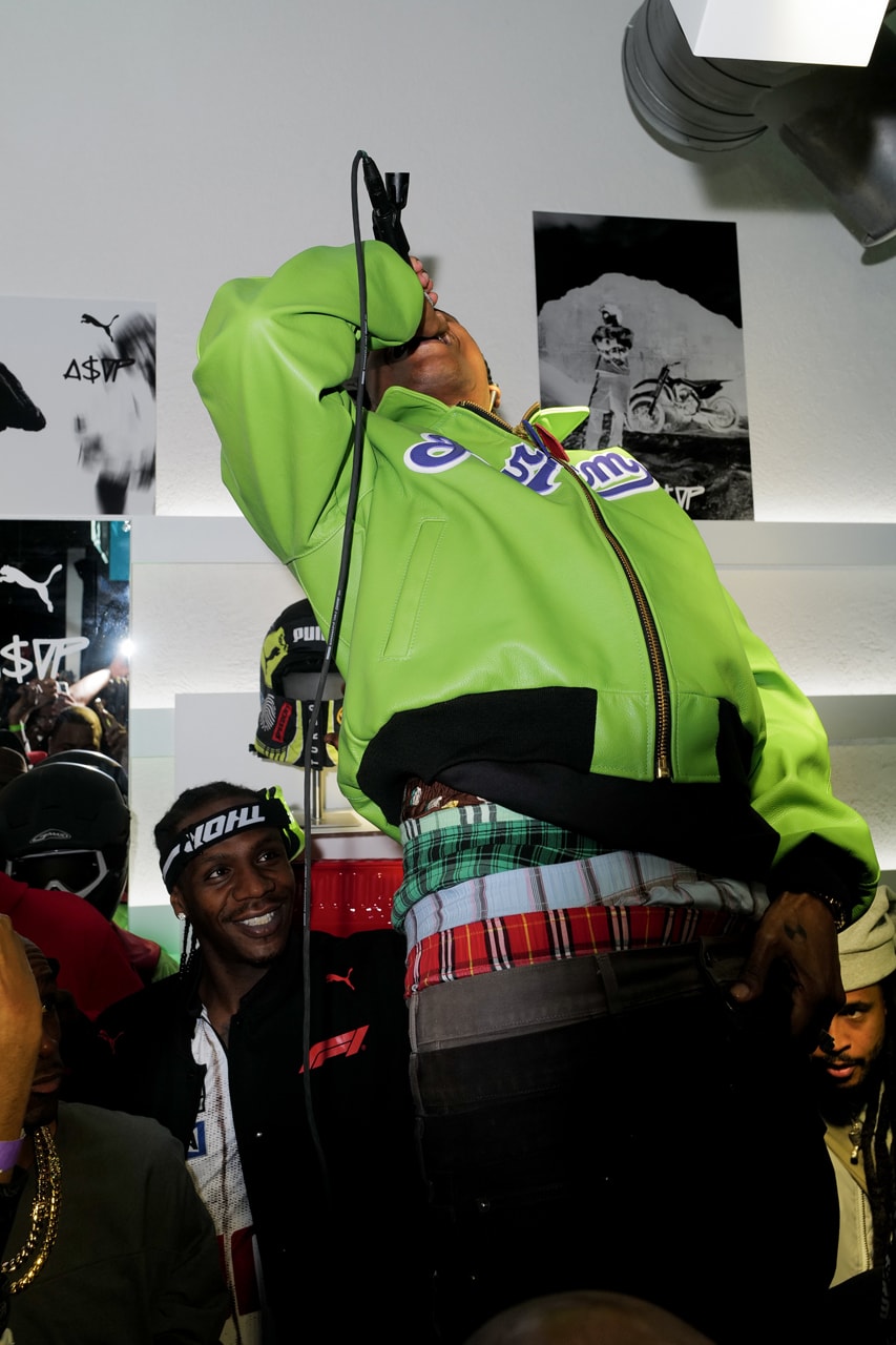 A$AP Rocky Is Shaking Up the Room With PUMA Formula 1 Partnership Collaboration Collection Interview