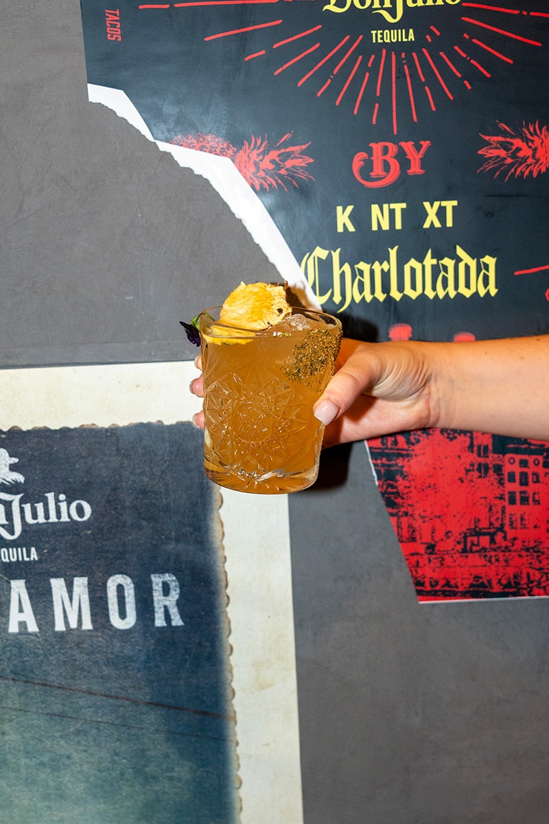 Don Julio Reunited With Charlotte de Witte For ADE 2024 tequilla amsterdam dance event netherlands part club goes tacos techno DJ music artist rave menu mexican inspired bar 