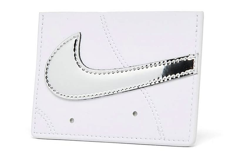 Nike Icon Air Force 1 Card Wallet "White/Metallic Silver" Release Info 