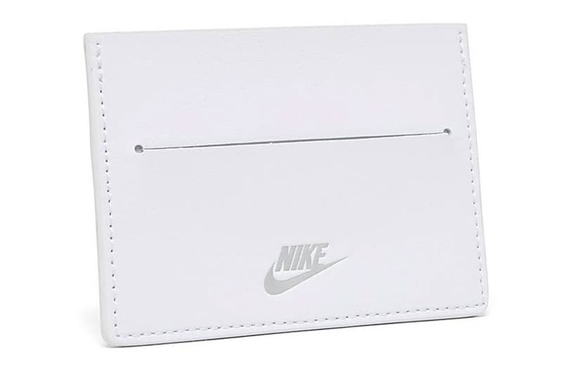 Nike Icon Air Force 1 Card Wallet "White/Metallic Silver" Release Info 