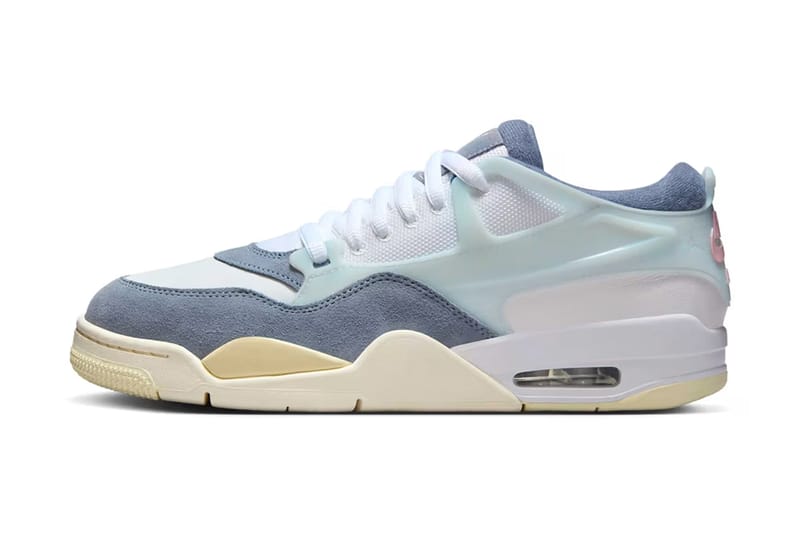 Official Look at the Air Jordan 4 RM "Diffused Blue/Ashen Slate"