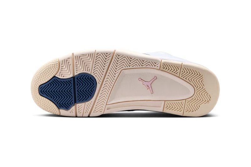Official Look at the Air Jordan 4 RM "Diffused Blue/Ashen Slate" White/Diffused Blue-Ashen Slate-Prism Pink-Football Grey FQ7939-101 release info jordan brand shoe basketball low top low cut