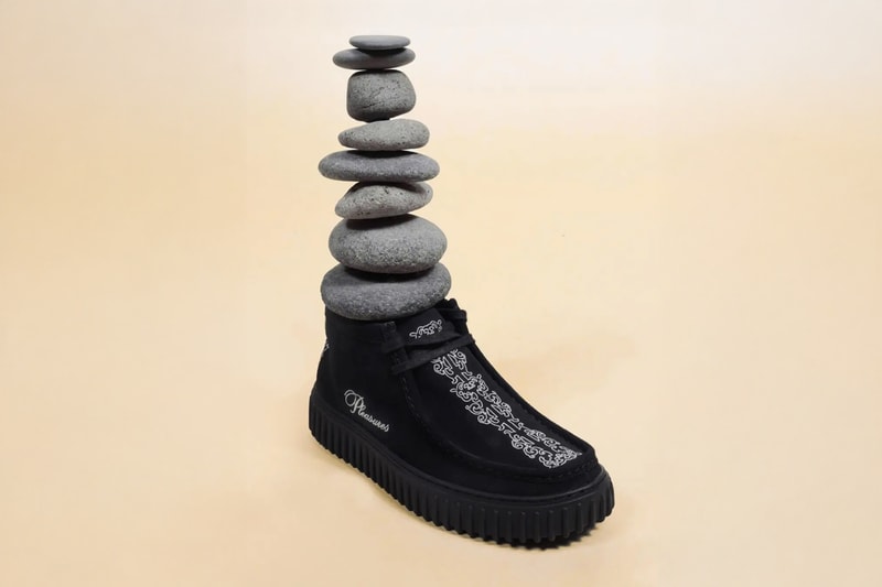 PLEASURES x Clarks Torhill “Black" "Green” Collaboration Release Info