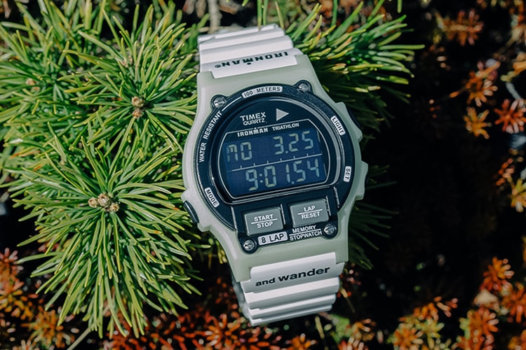 and wander Collaborates With Timex for Outdoor-Ready Ironman 8-LAP Wristwatch