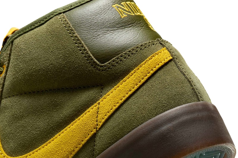 Antihero x Nike SB Zoom Blazer Mid Pro GT “Rough Green/Amarillo-Black” HM5838-300 Release Info