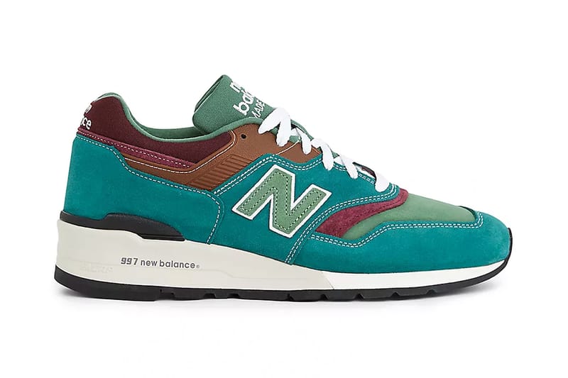 Официальный взгляд на New Balance 997 «Vintage Teal/Jade»