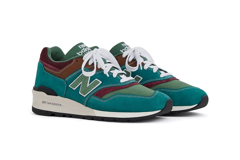 New Balance 997 "Vintage Teal/Jade" U997TB Release Info teddy santis new balance made in usa november fall 