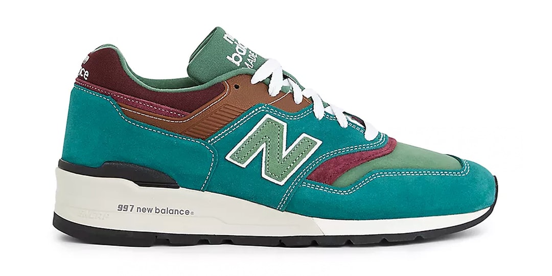 Official Look at the New Balance 997 "Vintage Teal/Jade"