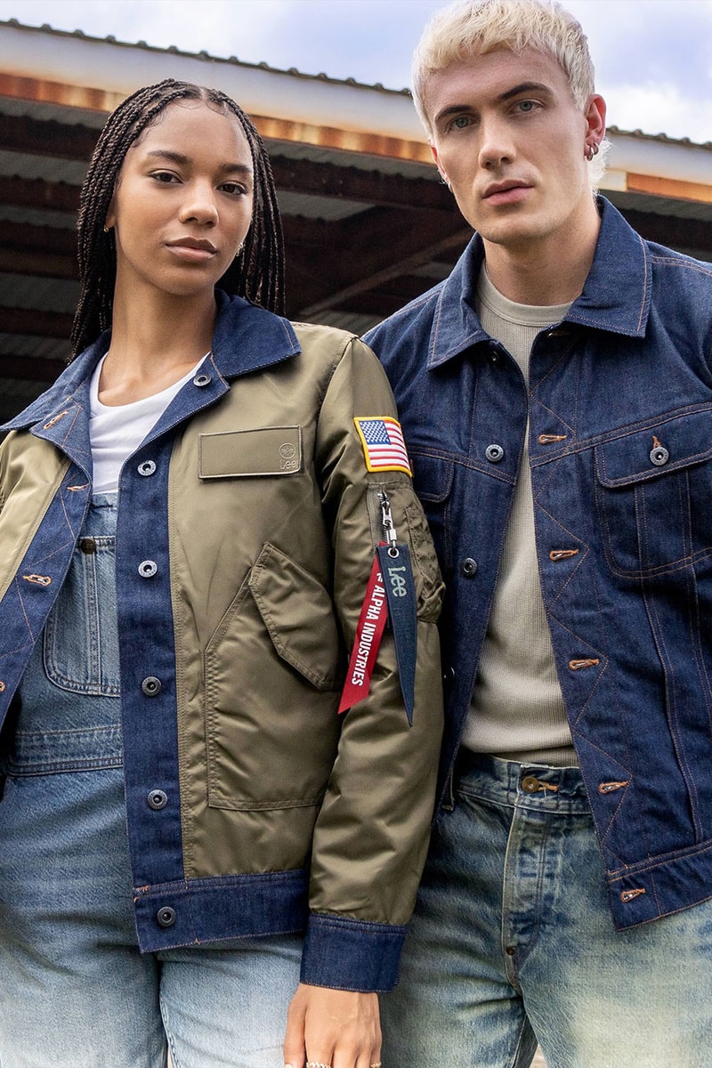Alpha Industries x Lee Capsule Collection Release Info 