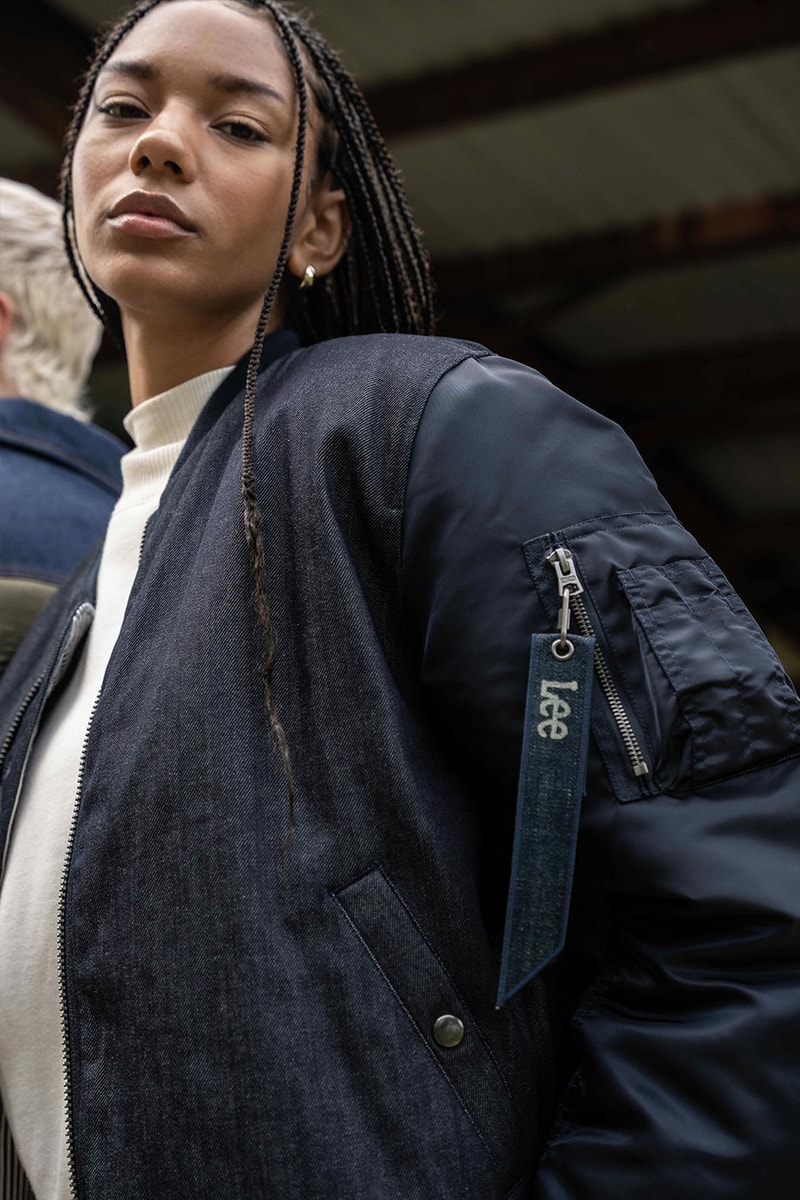 Alpha Industries x Lee Capsule Collection Release Info 