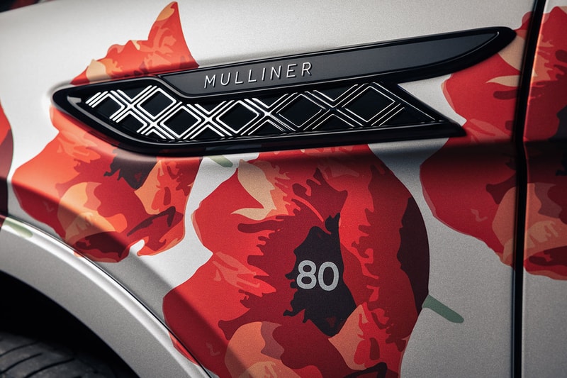 Bentley Remembrance Day Bentayga EWB Mulliner Info