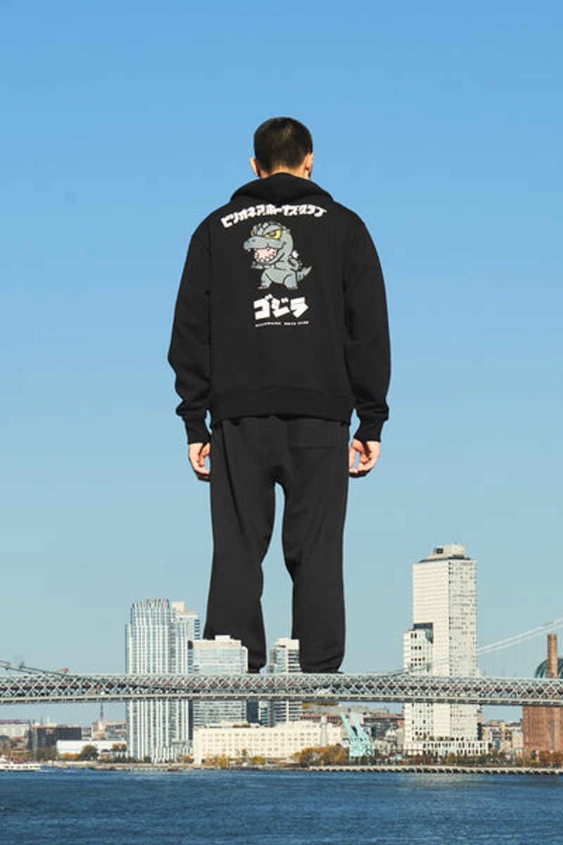 Billionaire Boys Club Teams Up With Toho for Godzilla Capsule animation movie film release info collab lookbook ice cream graphic