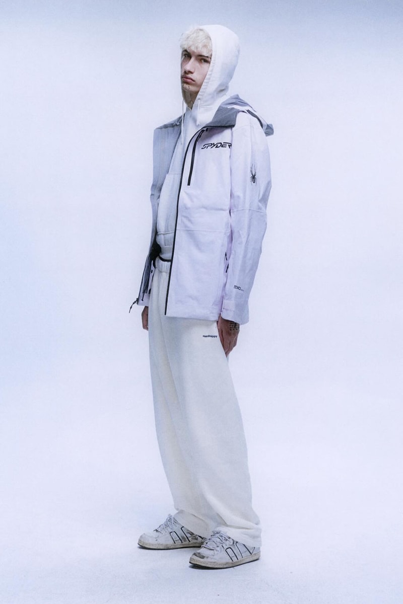 Madhappy Suits Up for the Snow with Spyder snow cold lookbook collab columbia jacket shell colorway price drop website collection capsule