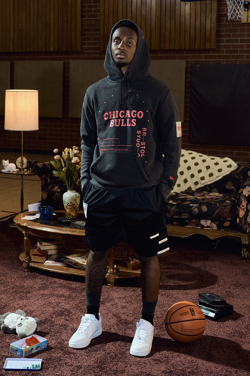 Bristol Studio Teams up With the NBA Collaboration Capsule los angeles lakers boston celtics chicago bulls san antonio spurs golden state warriors miami heat new york knicks