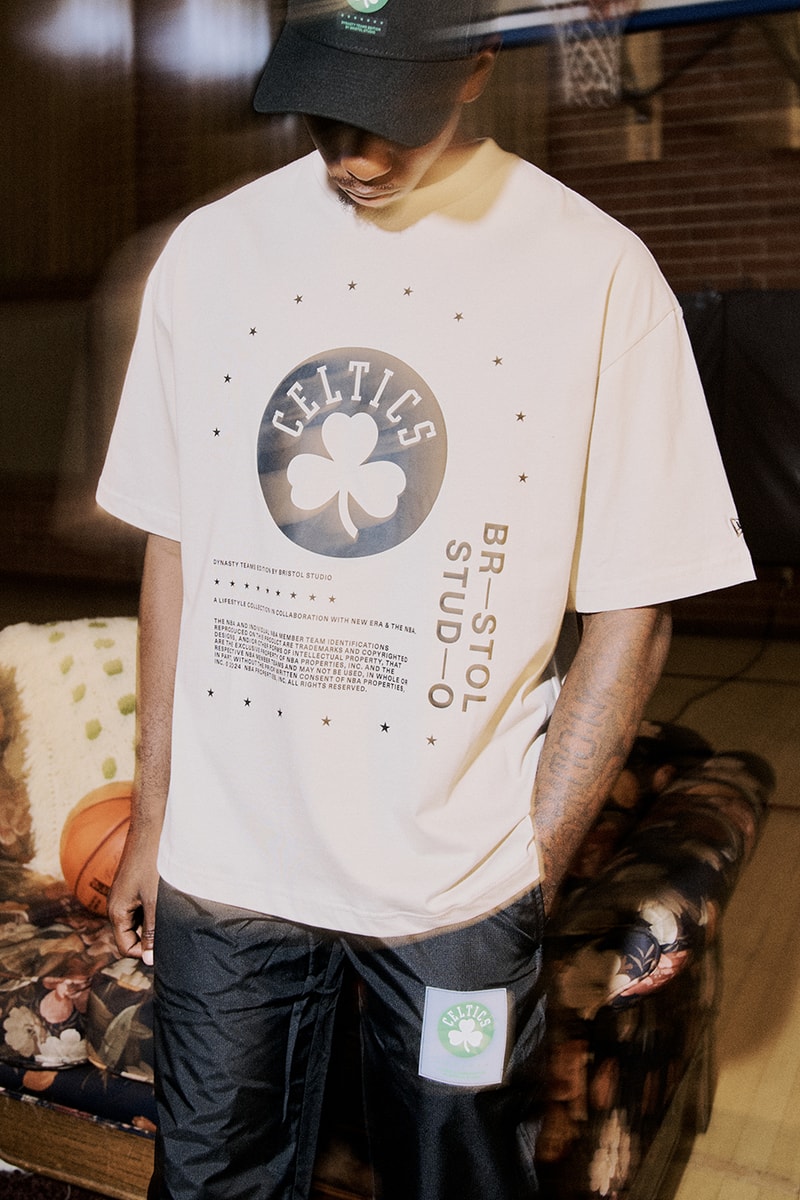Bristol Studio Teams up With the NBA Collaboration Capsule los angeles lakers boston celtics chicago bulls san antonio spurs golden state warriors miami heat new york knicks