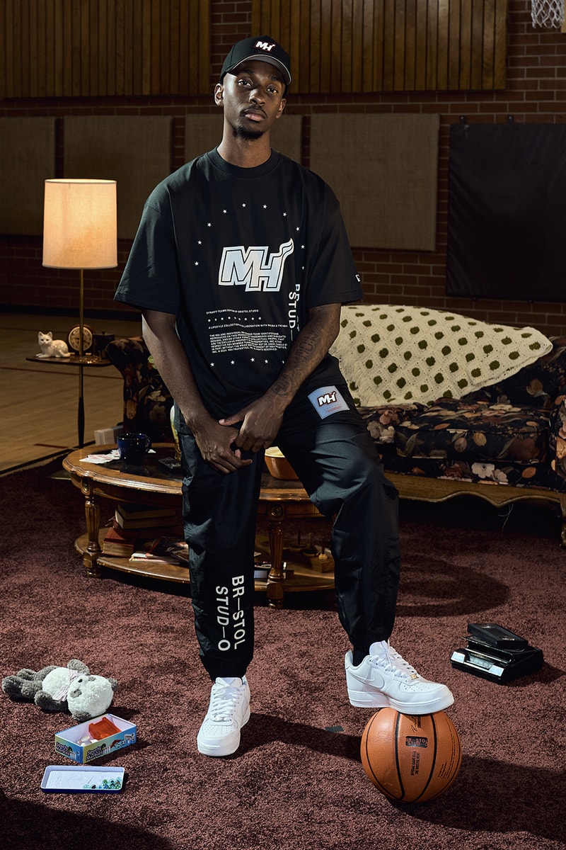 Bristol Studio Teams up With the NBA Collaboration Capsule los angeles lakers boston celtics chicago bulls san antonio spurs golden state warriors miami heat new york knicks